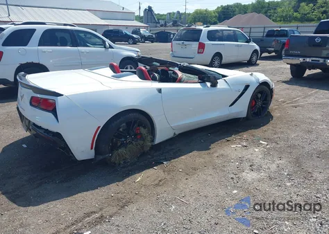 2014 Chevrolet Corvette Stingray Z51 z USA, uszkodzony, nr VIN 1G1YL3D74E5128781